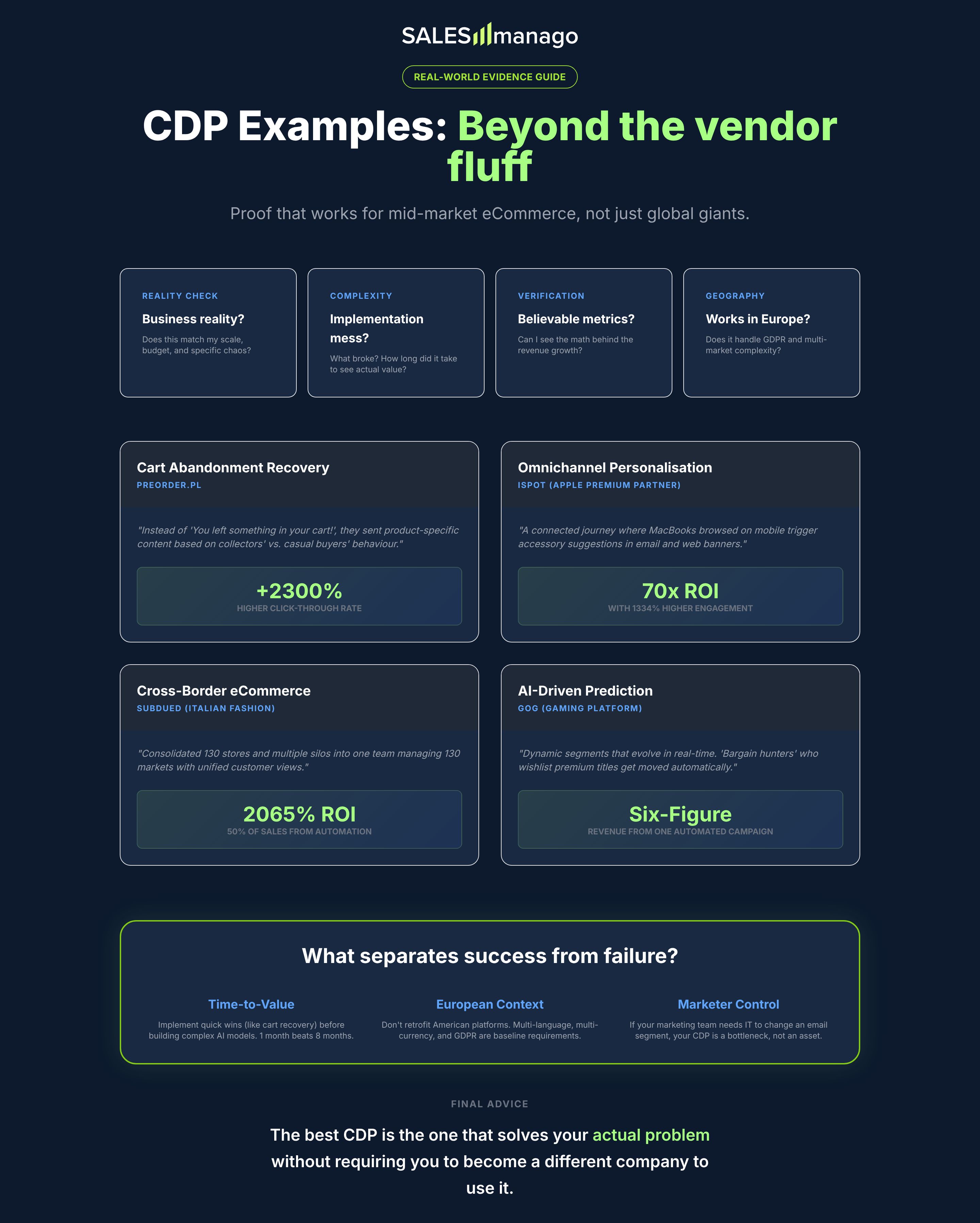 CDP examples infographic