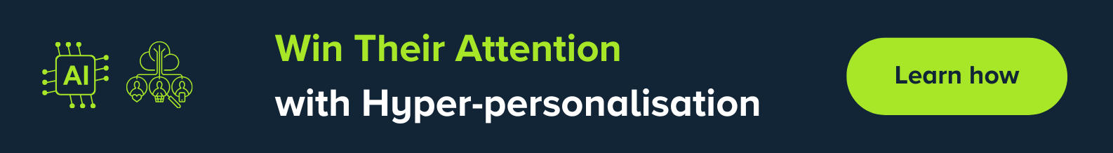 hyper-personalisation banner