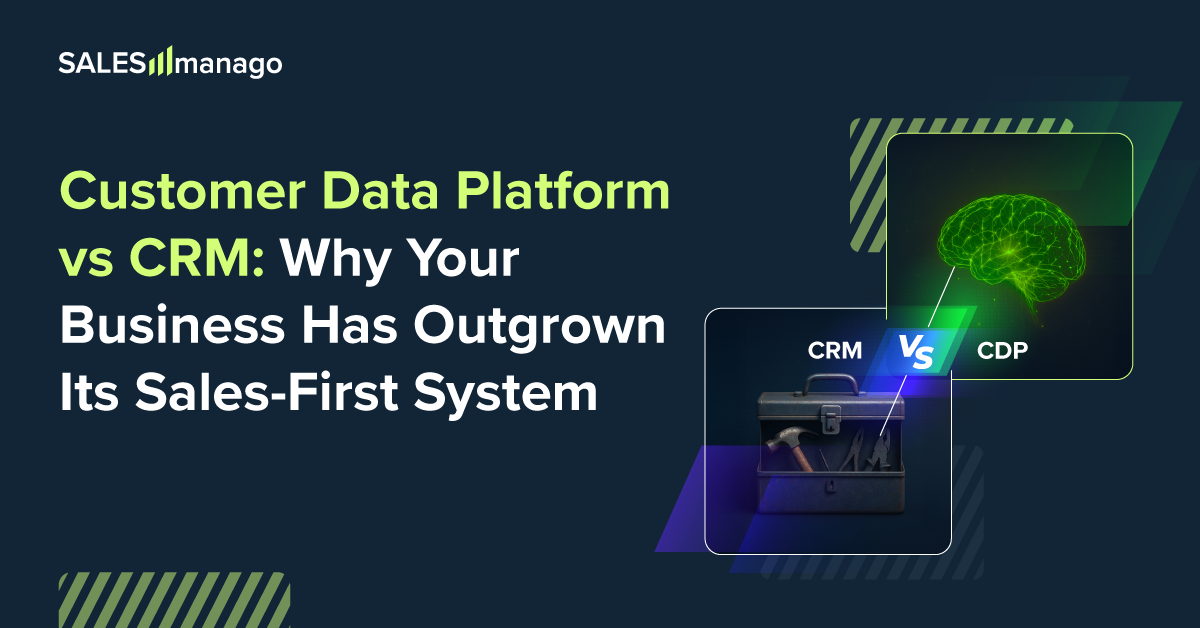 Customer Data Platform vs CRM: Why Your Business Has Outgrown Its Sales-First System