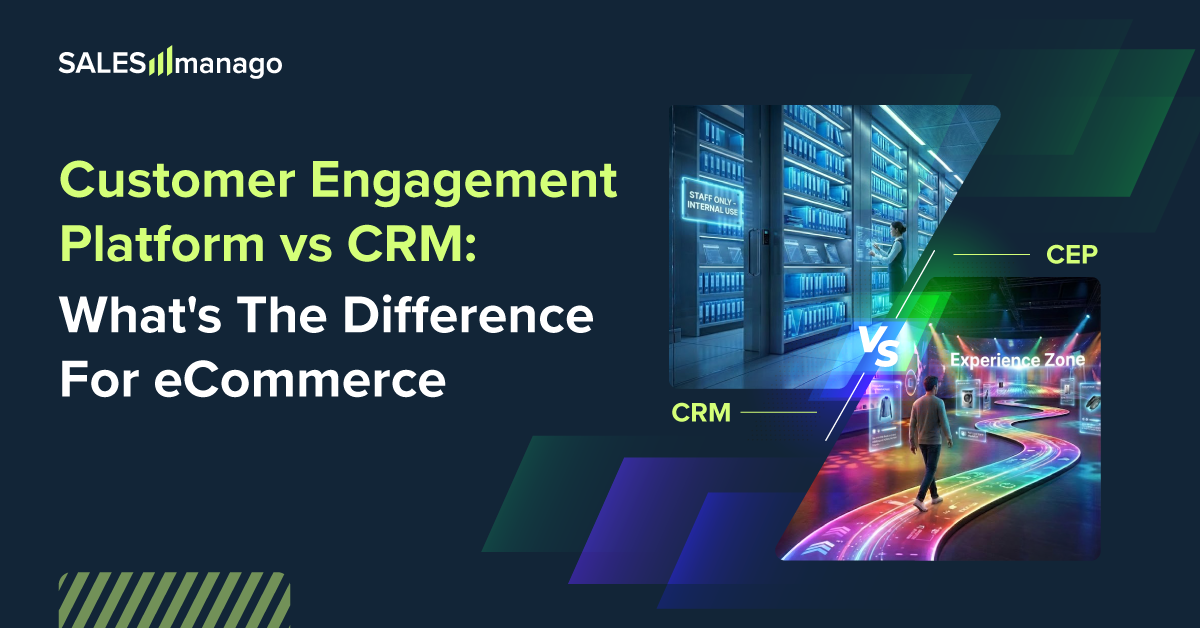 Customer Engagement Platform vs CRM: What's The Difference For eCommerce (and Which Do You Need)?